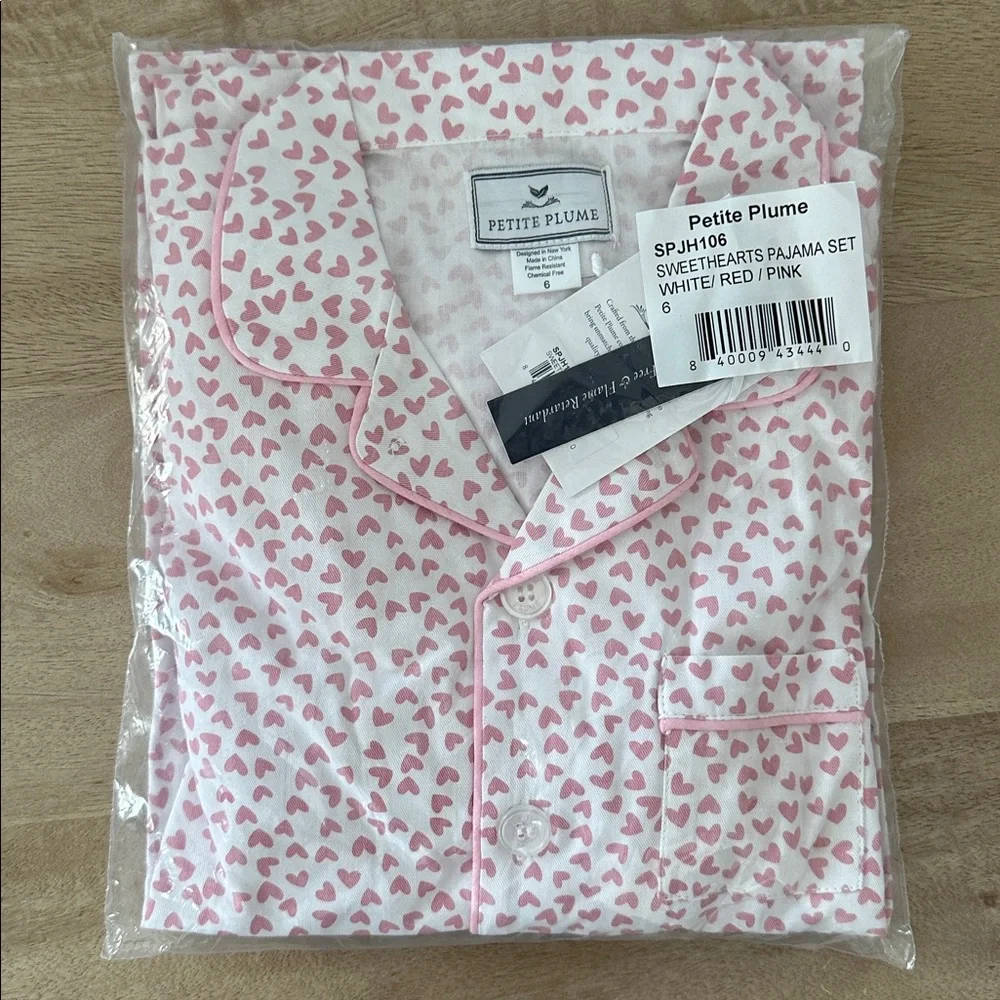 Petite Plume Kid’s Sweethearts Pajama Set